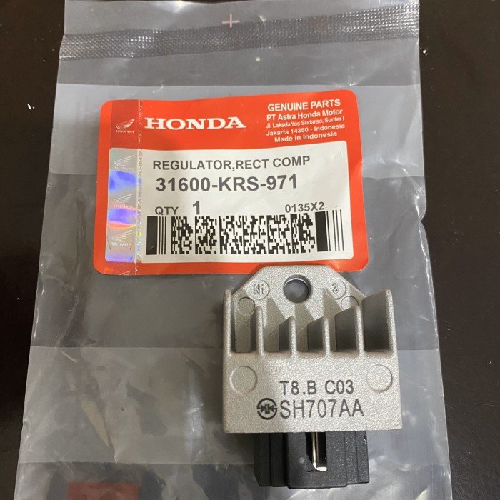 Kiprok / Regulator Honda GL Pro Grand Legenda Supra X Fit New KRS