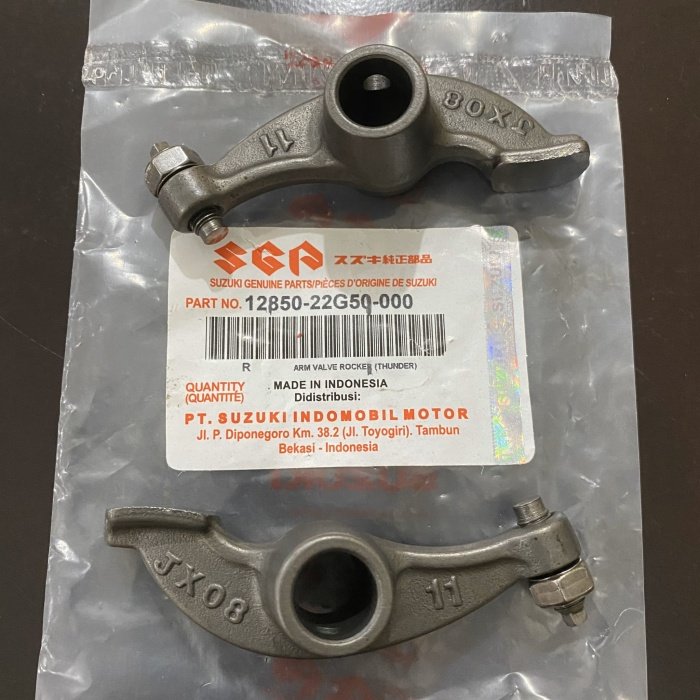 Pelatuk Sepatu Klep Set In Ex Suzuki Thunder 125 Old 2Pcs Rocker Arm