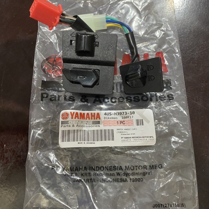 2PV Saklar Kiri Holder Yamaha Motor Jupiter MX King Tombol Sen Lampu